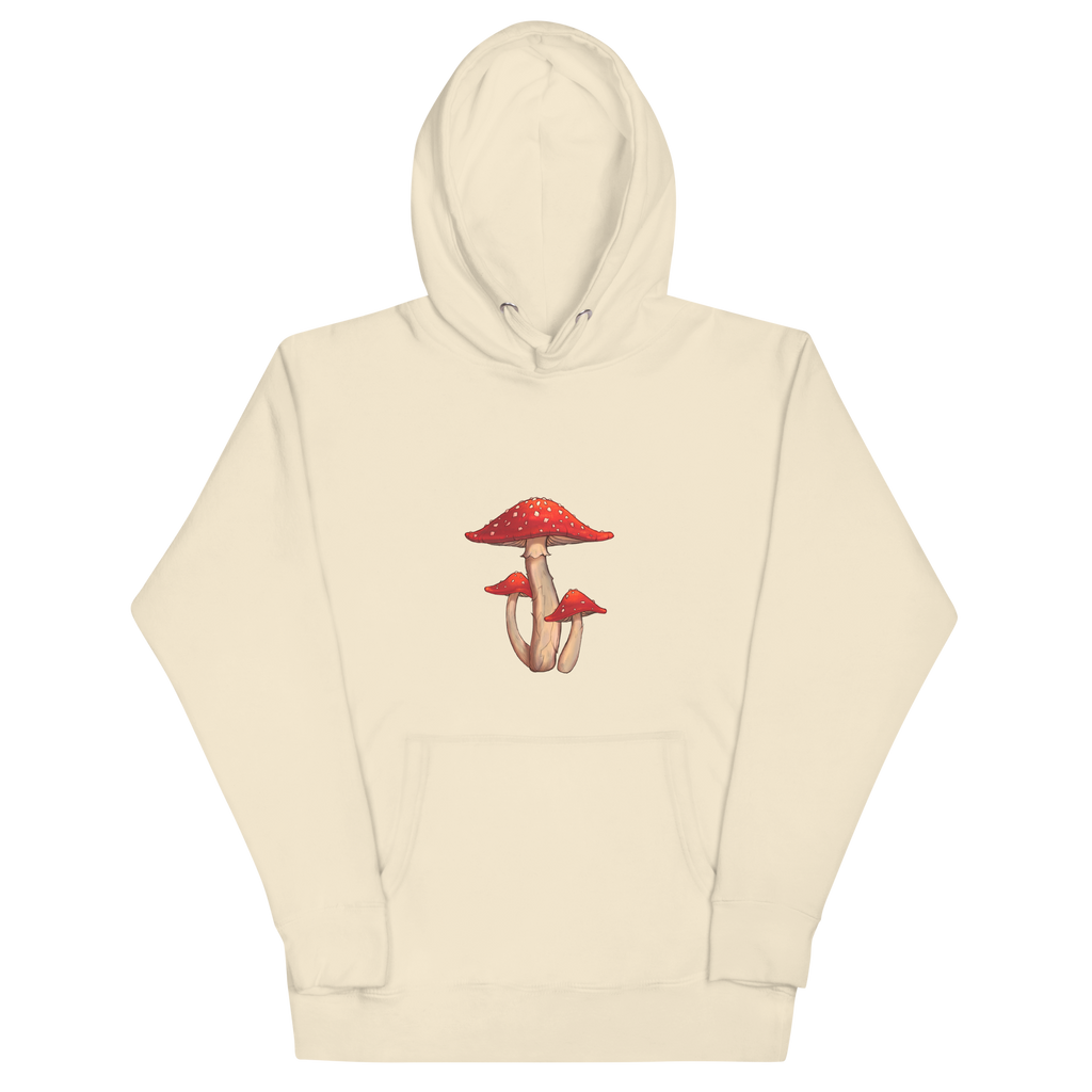 Red Cap Mushroom Hoodie