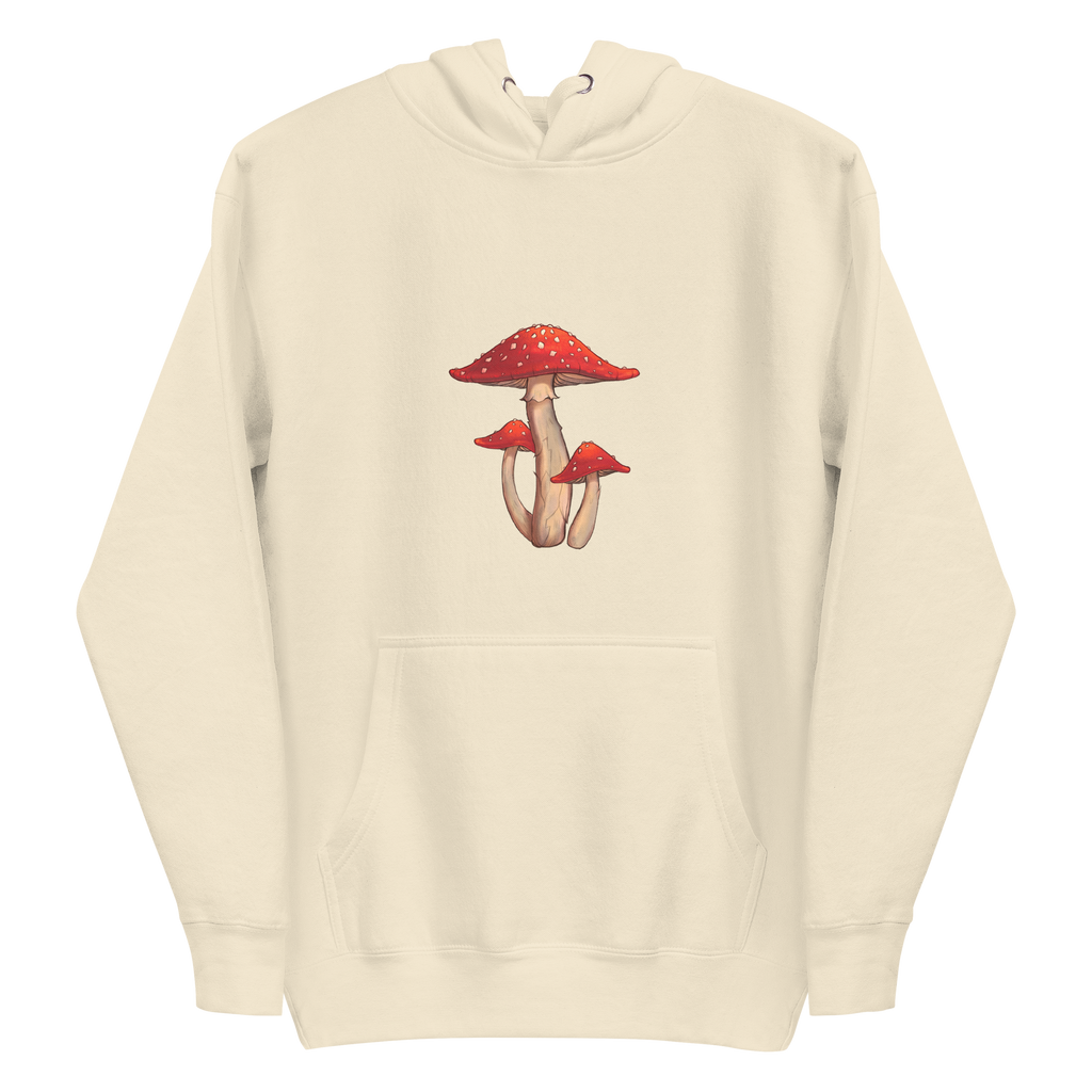 Red Cap Mushroom Hoodie