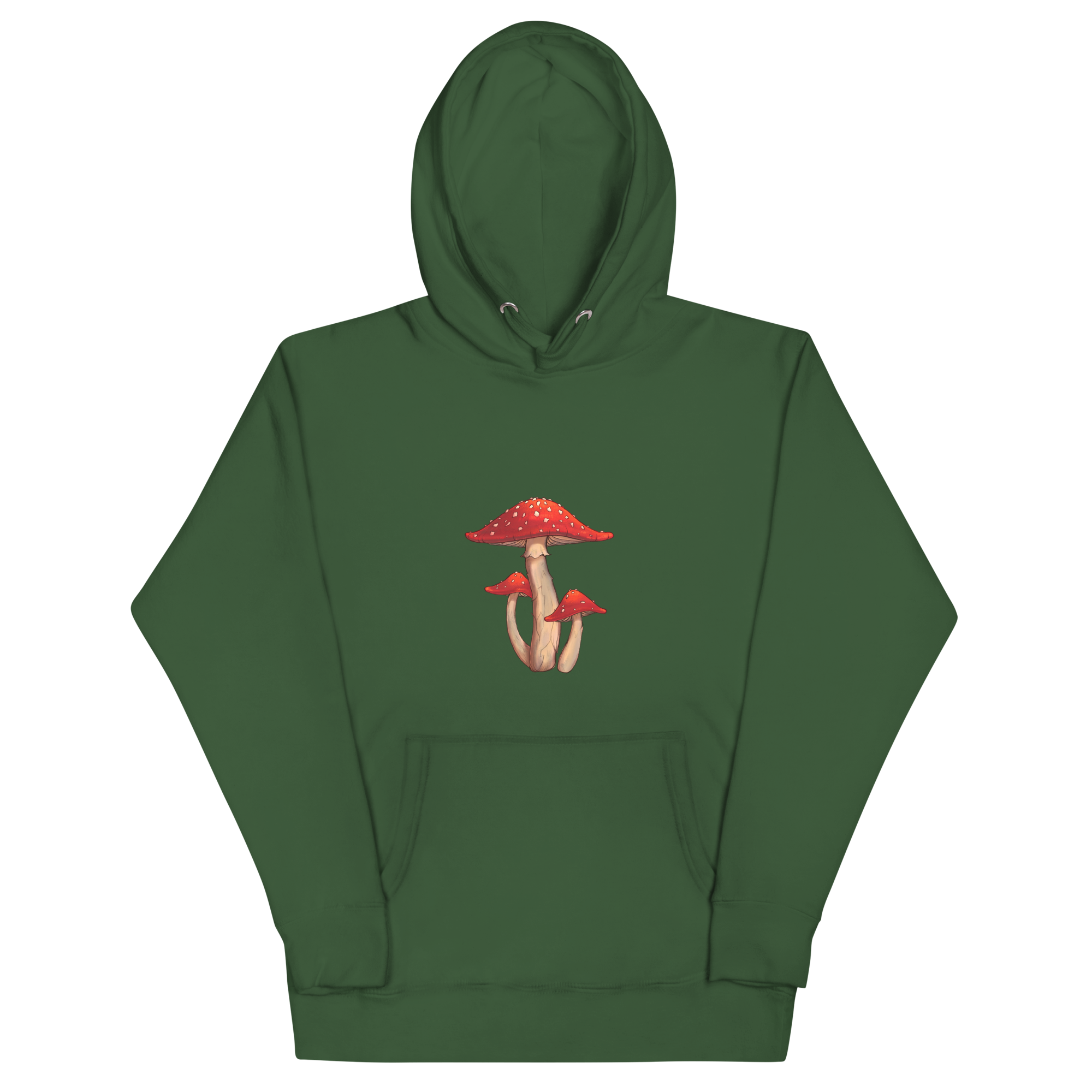 Red Cap Mushroom Hoodie