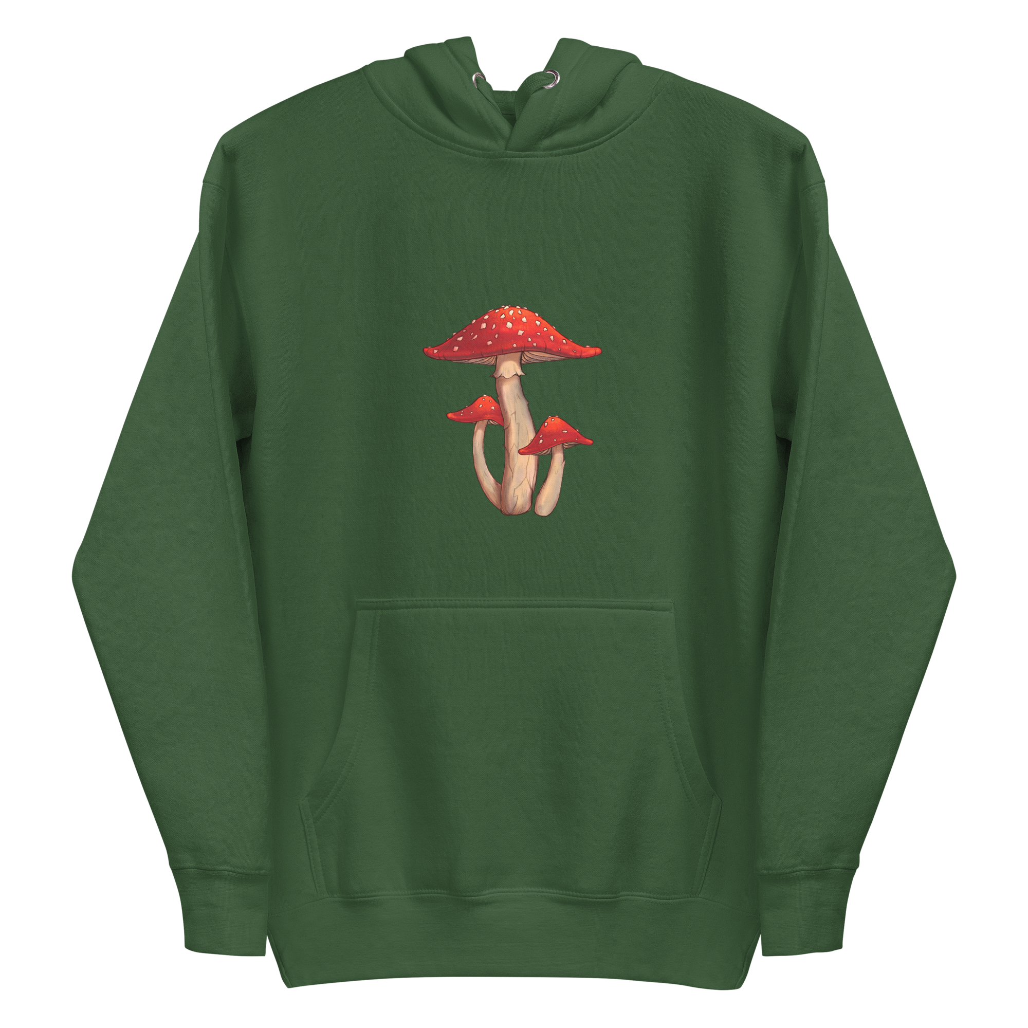 Red Cap Mushroom Hoodie