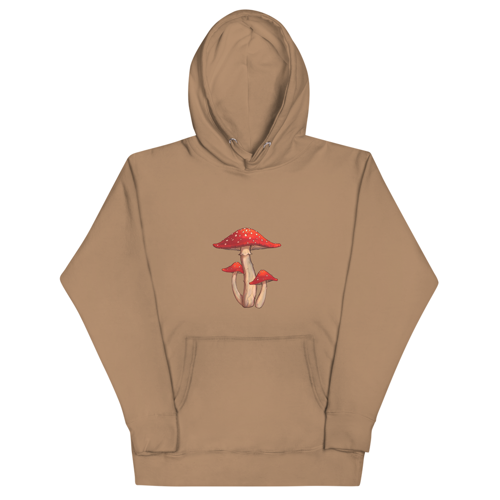 Red Cap Mushroom Hoodie