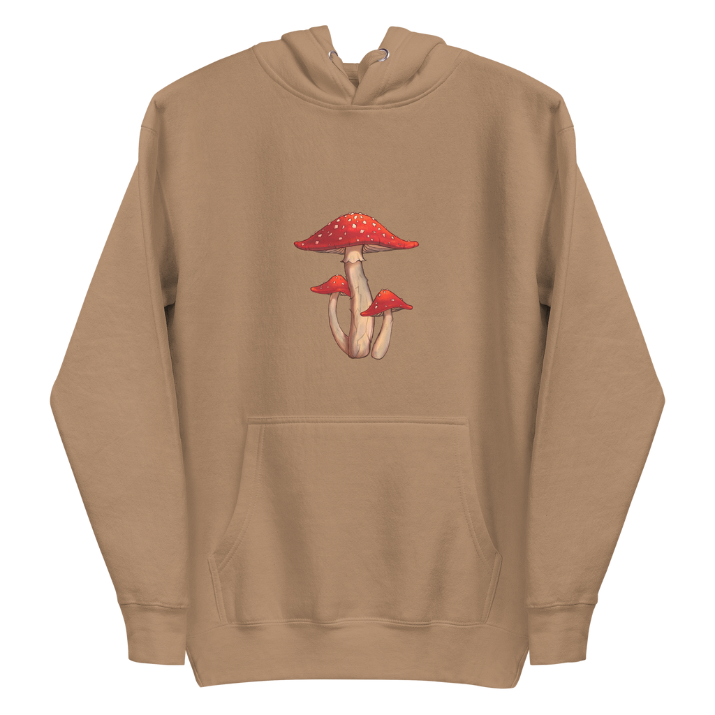 Red Cap Mushroom Hoodie