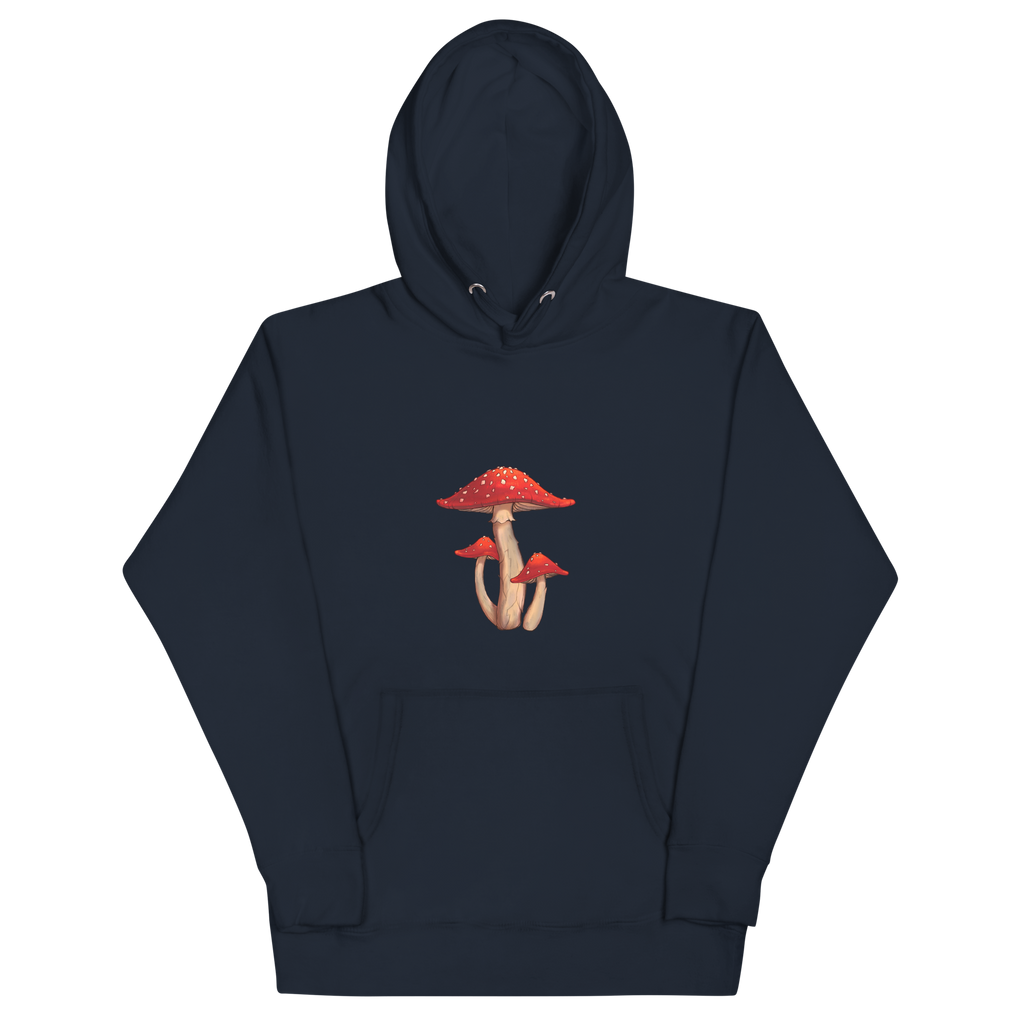 Red Cap Mushroom Hoodie