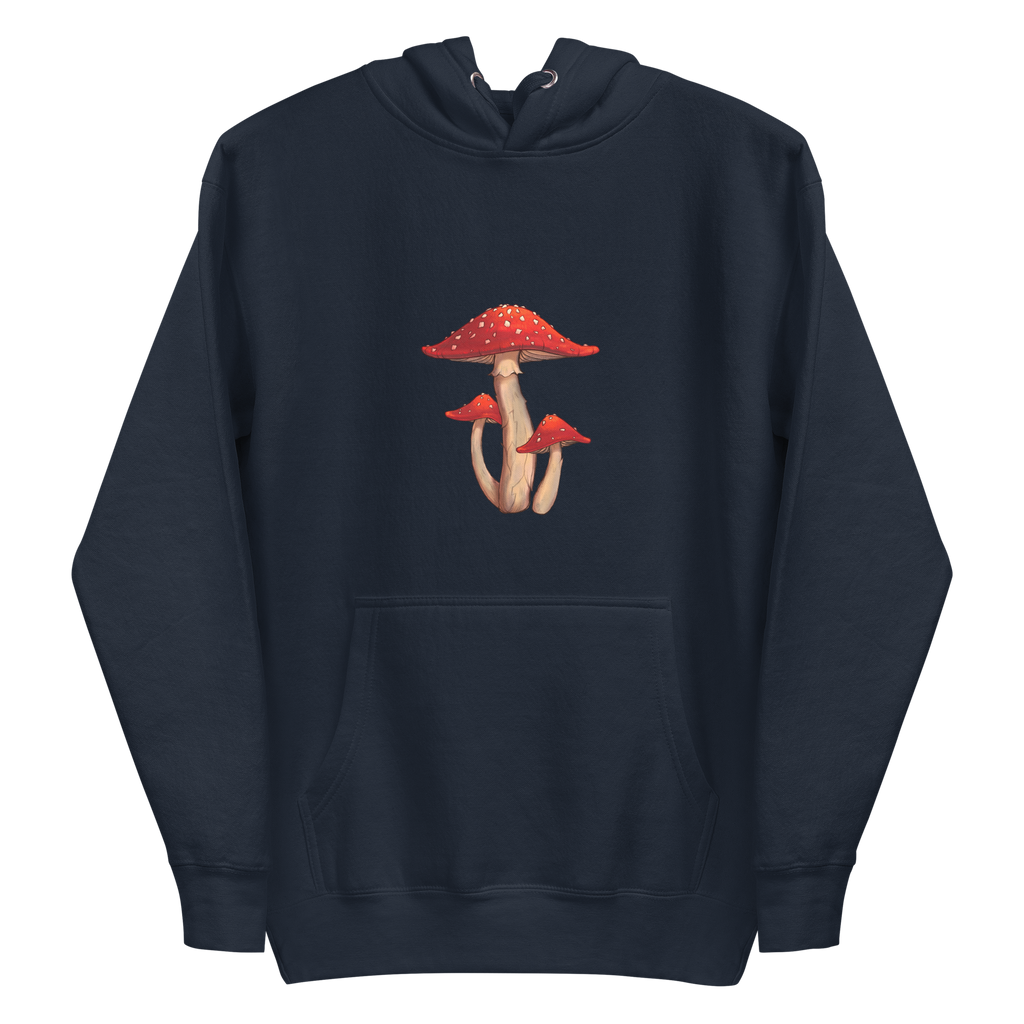 Red Cap Mushroom Hoodie